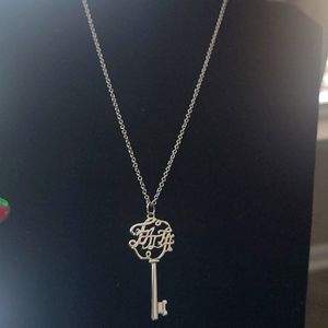 Traci Lynn Faith is Key Adjustable Necklace ~NWT